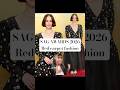 Celebrity fashion news: SAG awards red carpet 2026 #fashionreview #celebritystyle #redcarpet