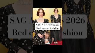 Celebrity fashion news: SAG awards red carpet 2026 #fashionreview #celebritystyle #redcarpet