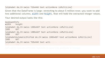 How to Efficiently Extract Width and Height from DataFrame Strings in Pandas