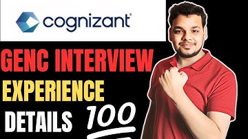 Cognizant GenC Interview | Latest Cognizant GenC Interview Experience / Questions | 2026/2025 Batch