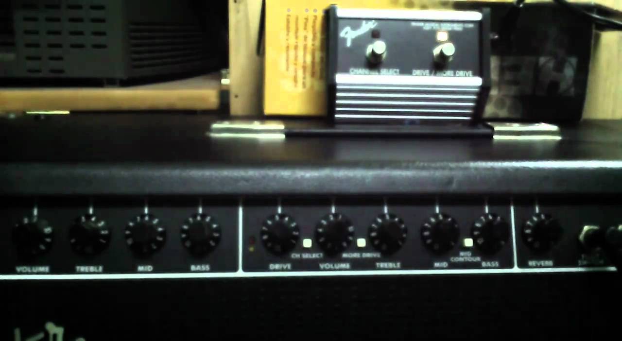 Demo of Fender FrontMan 212R - YouTube