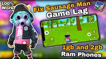 Fix Sausage Man Game Leg || Best Setting For 1Gb and 2Gb ram phones - 100% Work