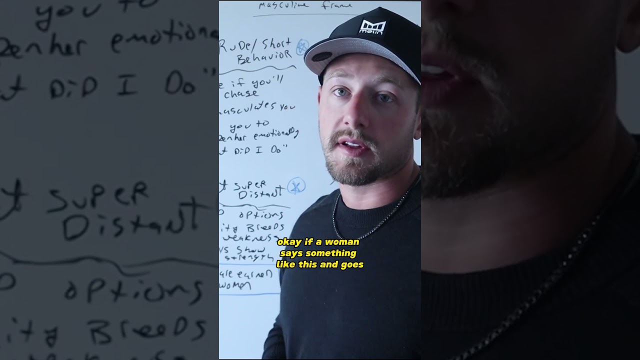 She's DESTROYING your masculine frame