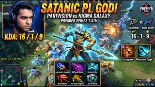🔥 SATANIC’S 16-1 Phantom Lancer is UNKILLABLE! 🤯 | Parivision vs Nigma Galaxy 🔥