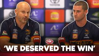'Momentum changer' 🤩 Matthew Nicks talks THRILLING finish to Showdown | Fox Footy