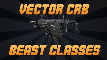 Call of Duty: Ghosts - BEAST CLASSES - VECTOR CRB RUSHING CLASS