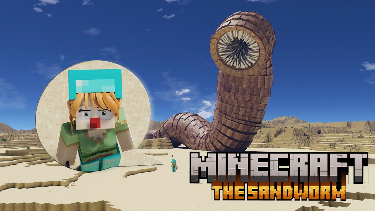 Minecraft animation | The Sandworm