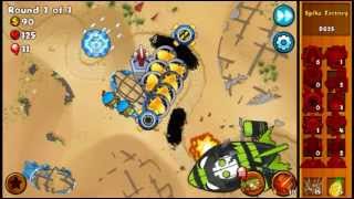 Bloons Monkey City Mobile - MOAB Graveyard Special Mission! screenshot 3