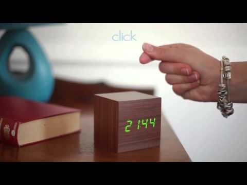 Gingko CUBE Click Clock Video