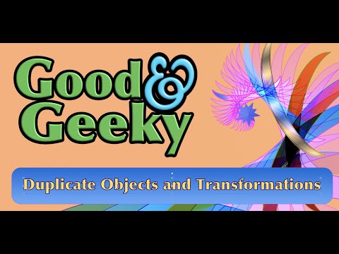 Good and Geeky - Affinity Designer Duplicate objects and Transform