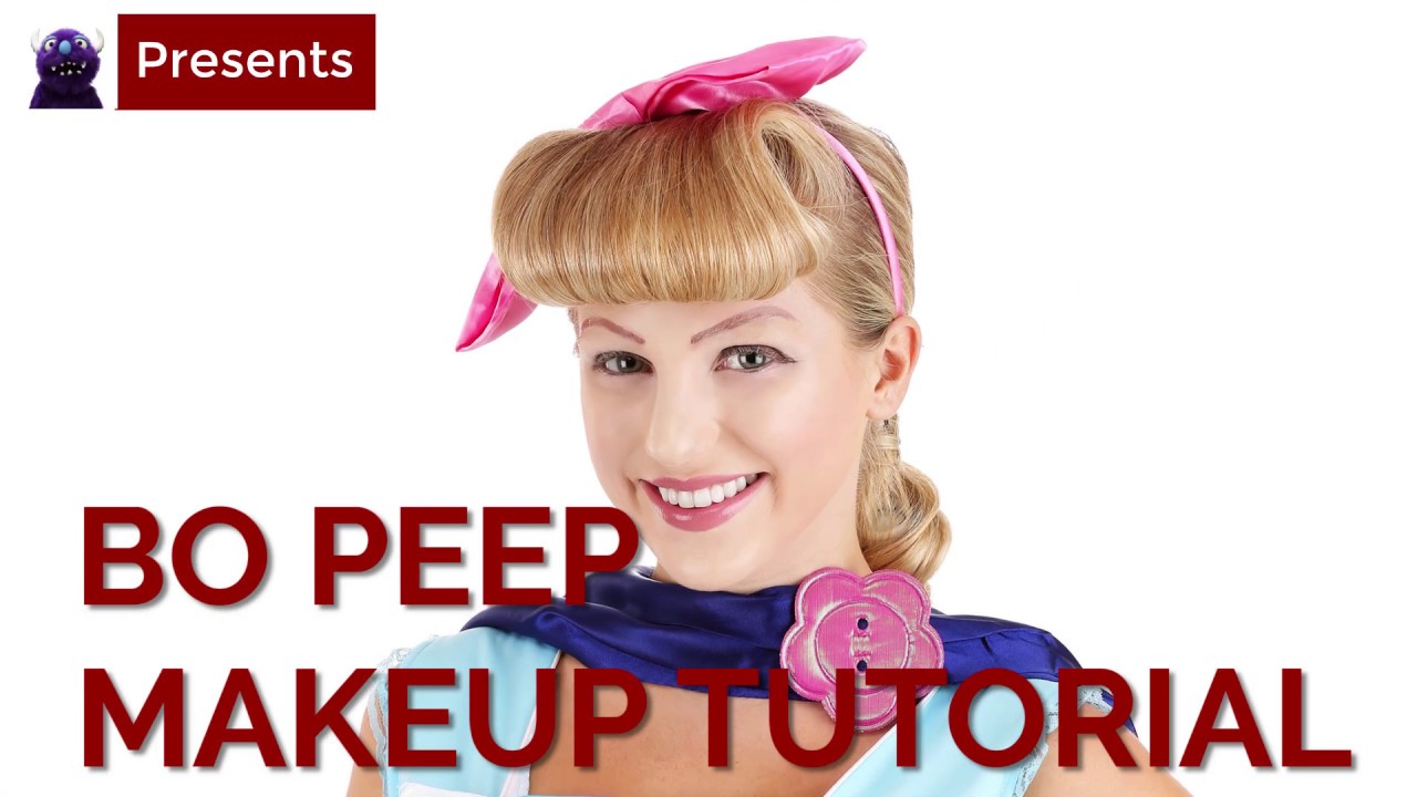 Bo Peep Makeup Tutorial - YouTube