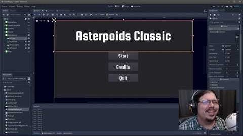 Graphics Gears & Wires 010: Godot Lander Tutorial 1 - The Interface Overview