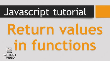 JavaScript Tutorial 11 - Function Return