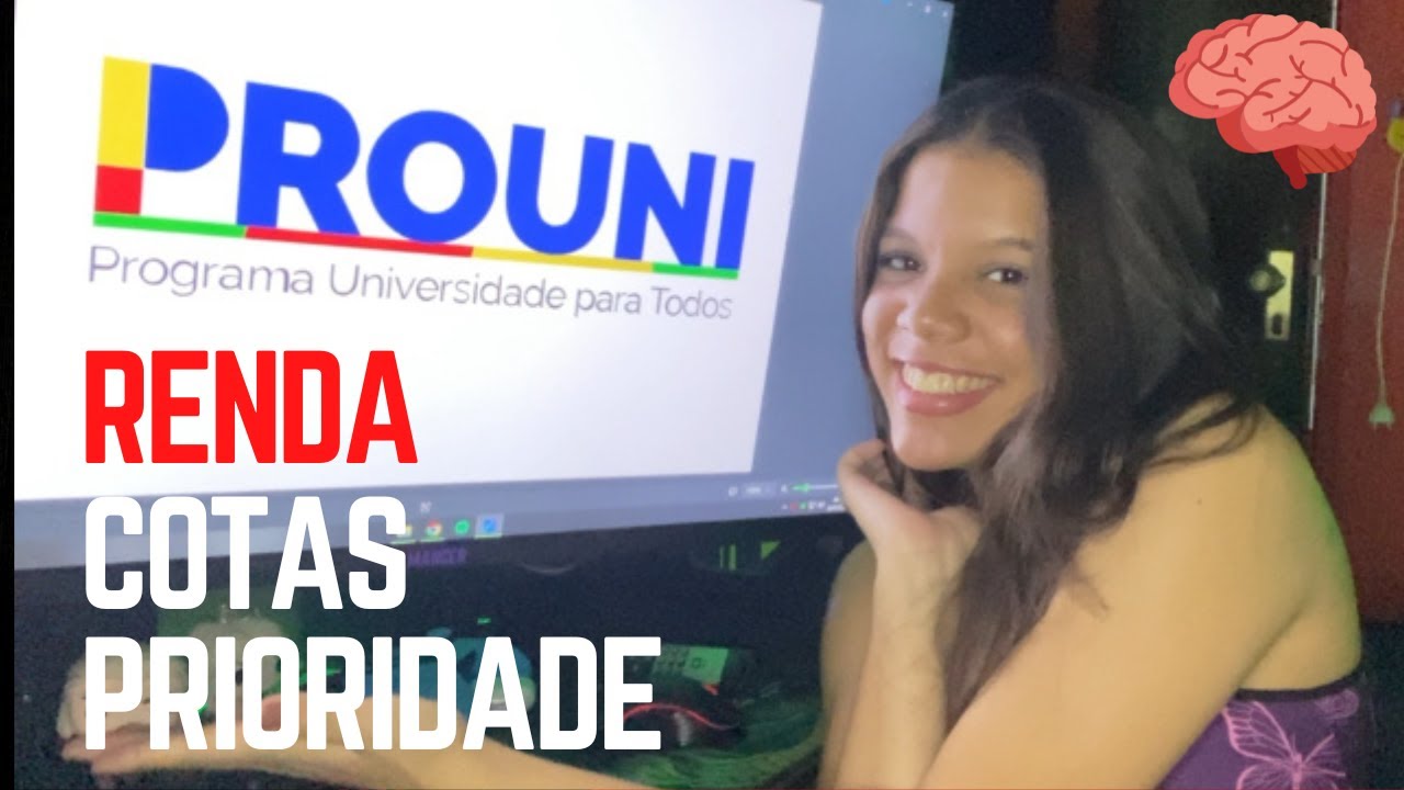 🧠INSCRIÇÃO PROUNI 2025 (como comprovar cota racial, renda per capita ...