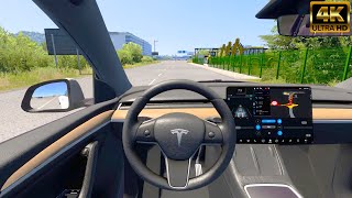 2022 Tesla Model Y - Euro Truck Simulator 2 [Steering Wheel Gameplay] 2022 Tesla Model Y Euro Truck Simulator 2 Steering Wheel Gameplay