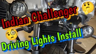 Indian Challenger Pathfinder S LED Driving Lights From Indian Install by JDubbs Garage 1,150 views 5 months ago 23 minutes