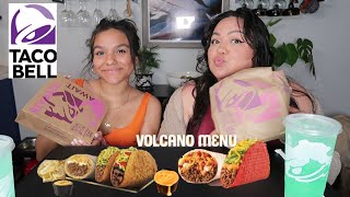 Taco Bell New Volcano Items Mukbang