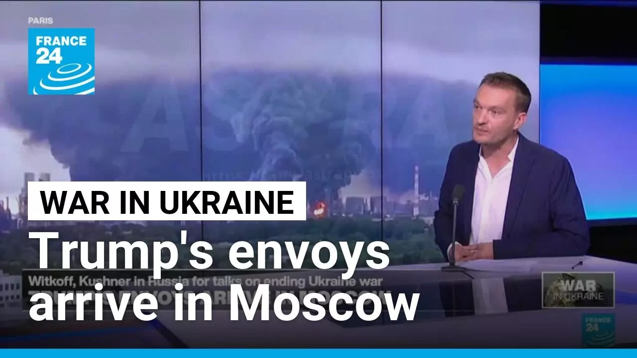 US envoys Witkoff, Kushner arrive in Moscow for talks on peace in Ukraine • FRANCE 24 English