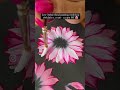 🩷🌸 Pretty Pink Flowers 🎨🫶 #shorts #art #wow