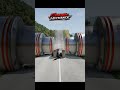 Civetta Scintilla vs Bollards 💥 BeamNG Drive #shorts