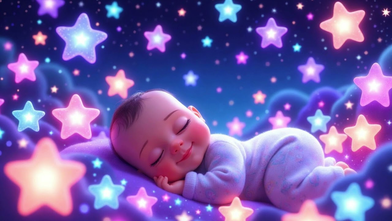 Hush Little Star Lullaby  | Gentle Night Sky Song for Babies & Toddlers | Sleepy Time Lullaby