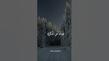 تلاوة خاشعة للقاري الشيخ ماهر المعيقلي من سورة لقمان أيات واتس ﴿17﴾✍️🍒💙