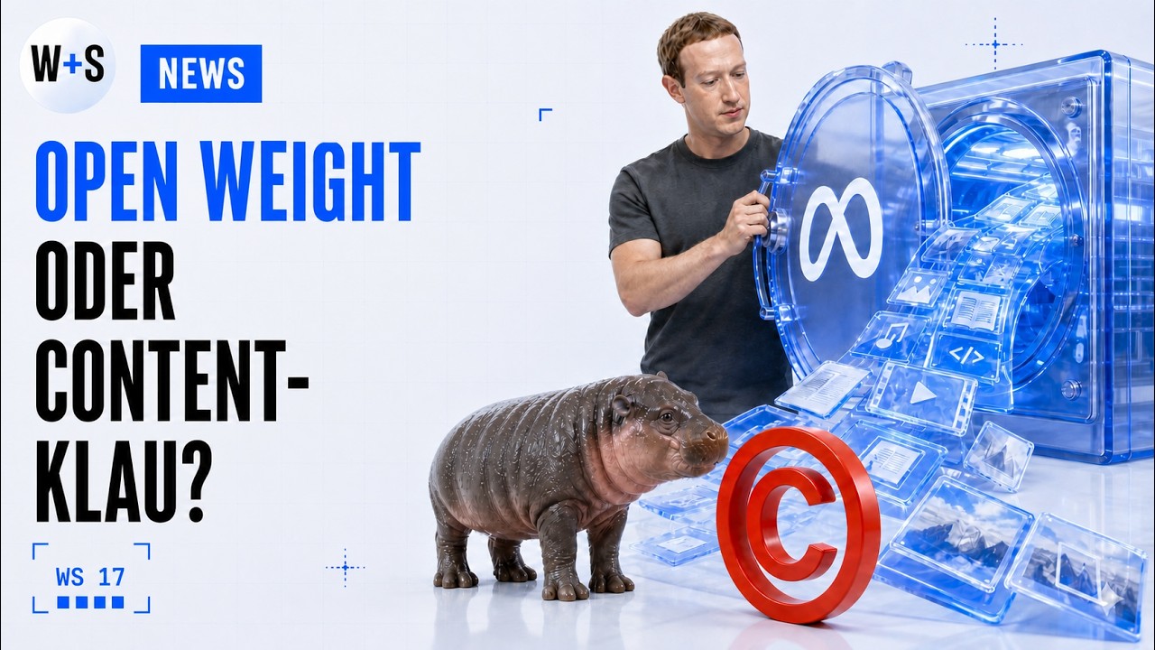 Open Weight oder Content-Klau: Darf AI jetzt alles kopieren?