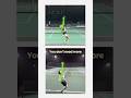 Tennis Serve Fix: Stop Leaning Back in the Windup #tennisserve #tennistraining #servefix