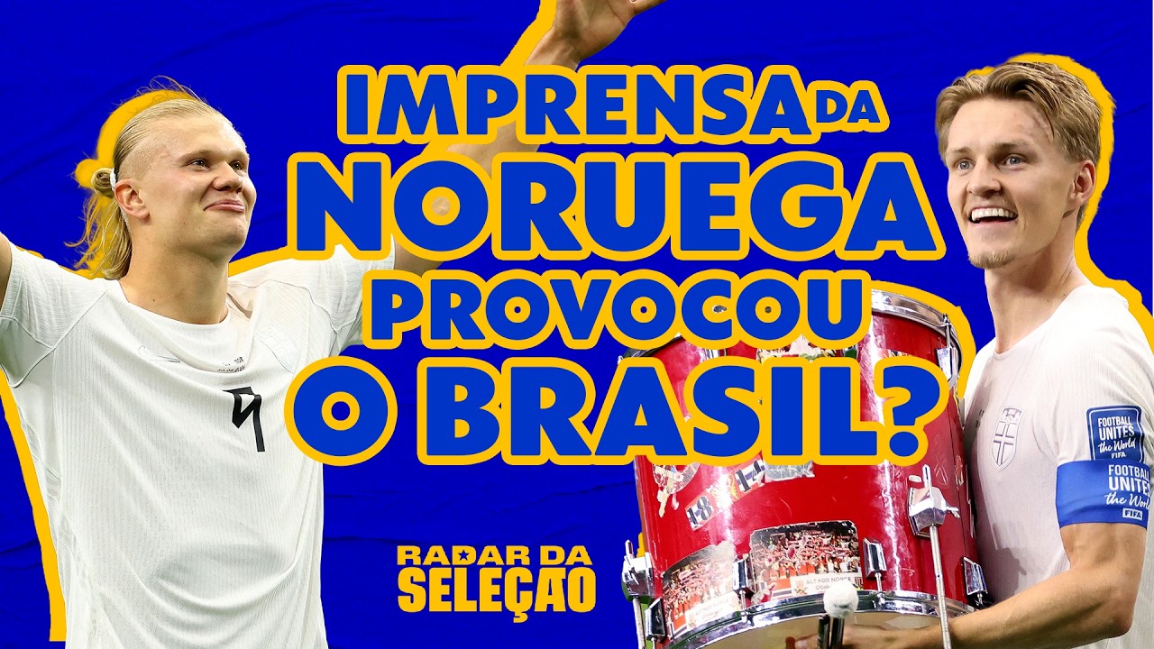 ESTÃO CONFIANTES? IMPRENSA DA NORUEGA REPERCUTE DUELO CONTRA O BRASIL! | Radar da Seleção | getv
