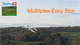 Multiplex Easy Star Erstflug mit neuem Querruder