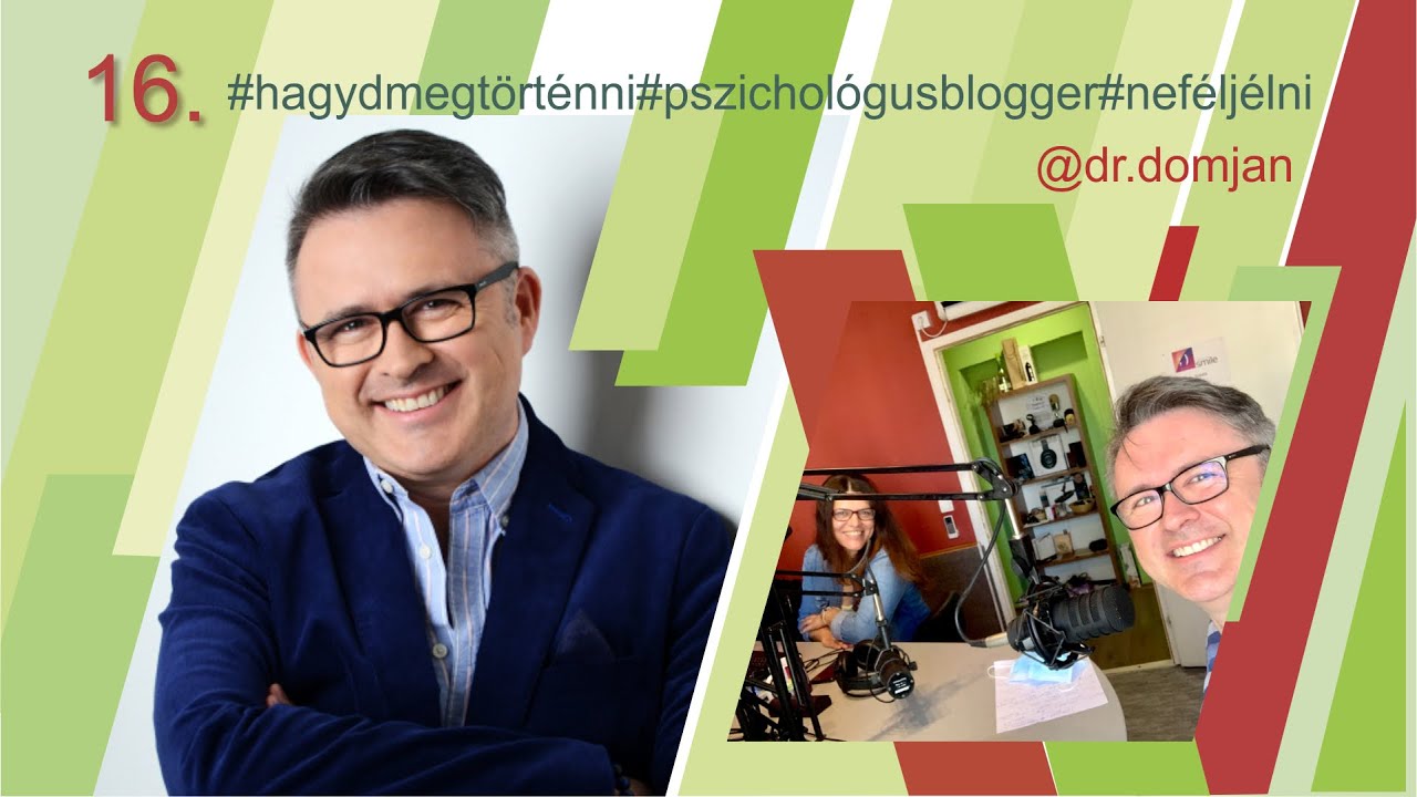 16. Podcast: Szorongáscsökkentés a mindennapokban – Zakar Anita  és Dr. Domján Mihály pszichológus