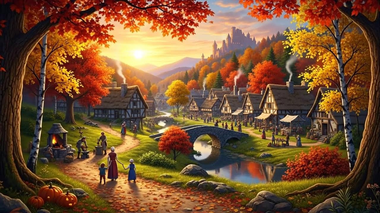 Medieval Music Relaxing Playlist | Flute & Harp Fantasy