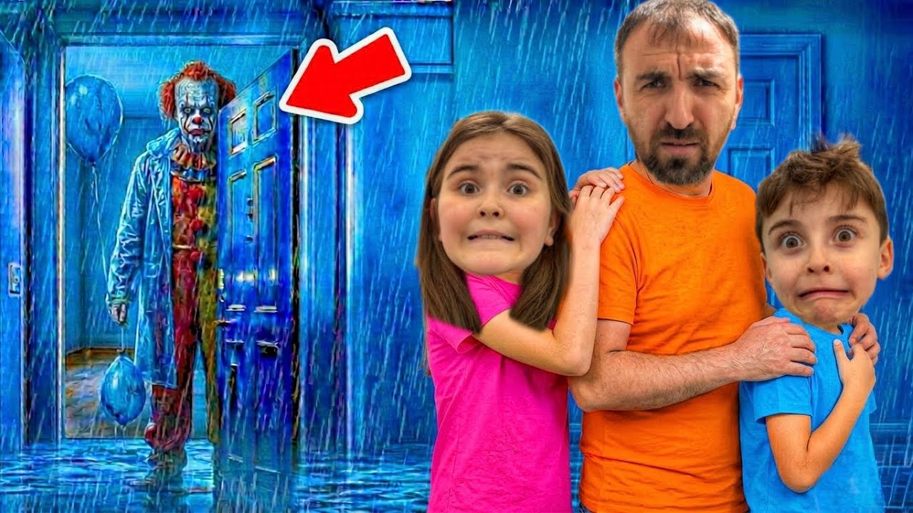 PALYAÇO GİZLİCE EVE GİRDİ !? PALYAÇO UYUDU ONA TUZAK KURALIM !?