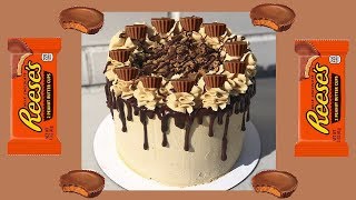 Chocolate peanut butter cake ...