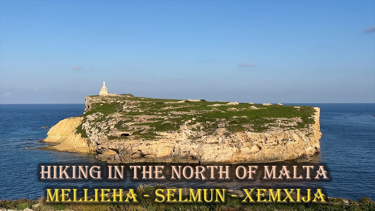 Hiking in the North of Malta from Mellieha through Selmun to Xemxija🚶‍♀️🚶‍♂️🥾 😎