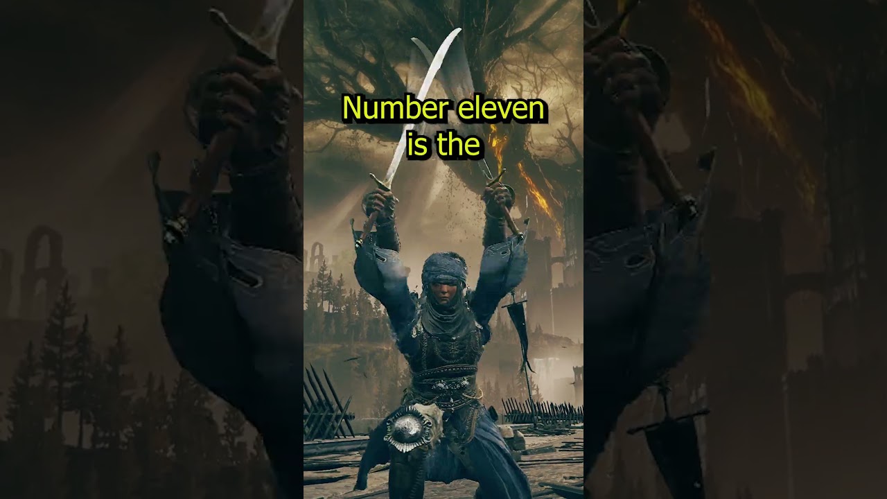 Every Curved Sword Ranked #eldenring #fromsoftware #shadowoftheerdtree