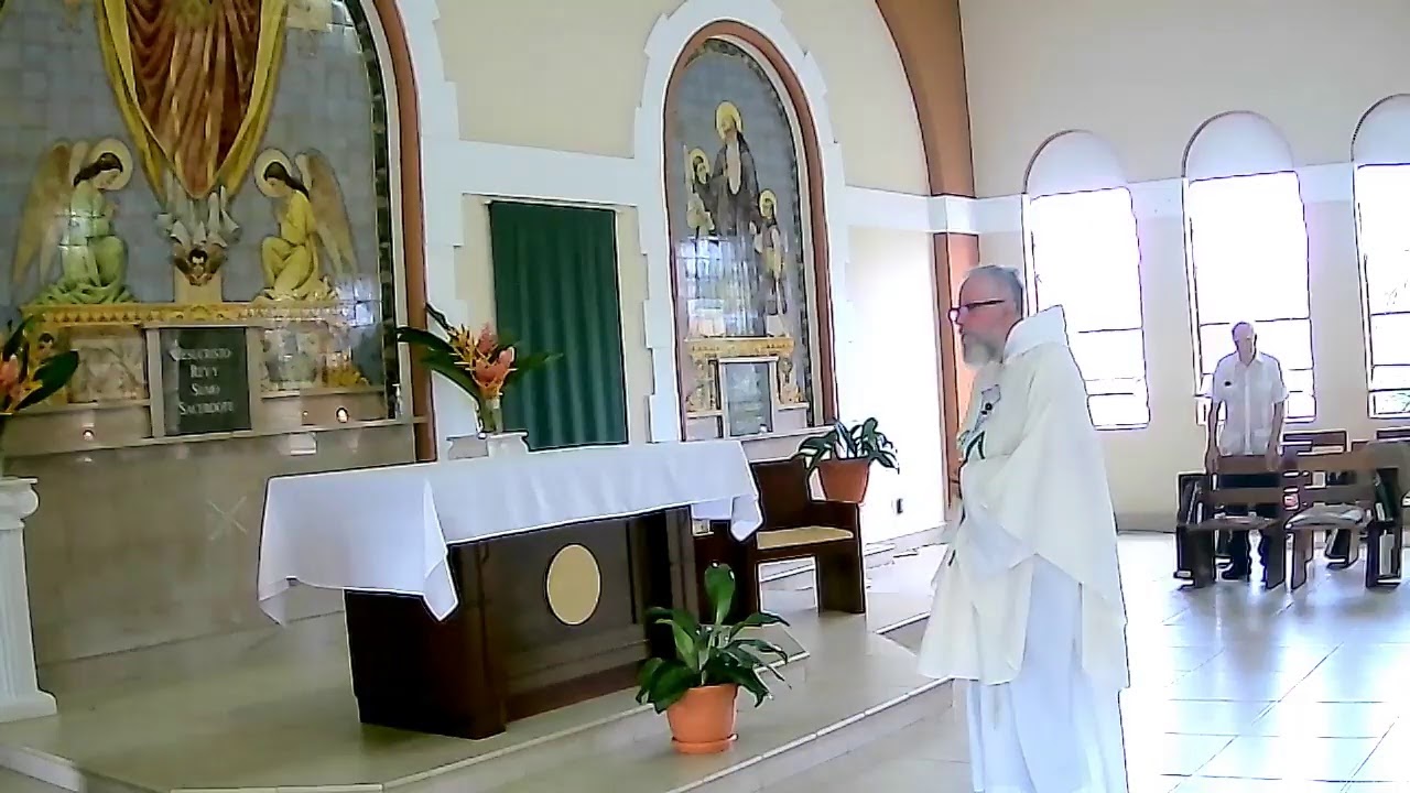 Abadia CSAA: Misa – Virgen del Rosario