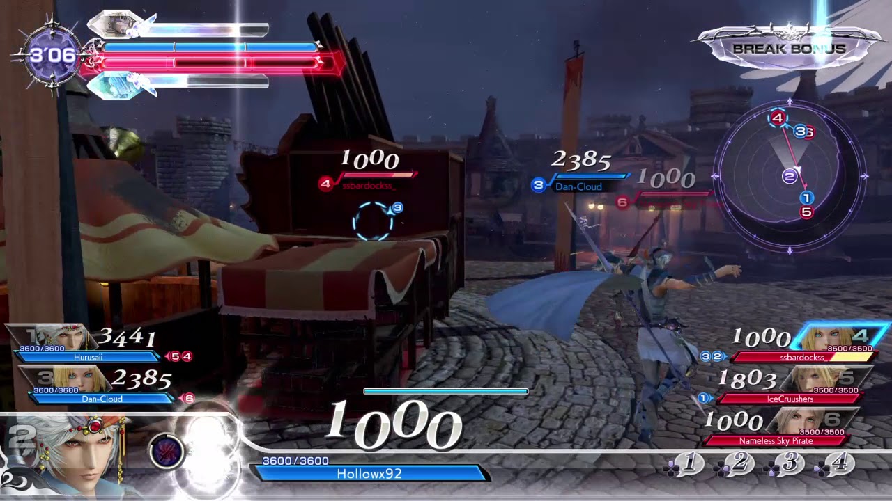 DISSIDIA FINAL FANTASY NT Closed Beta Test - YouTube