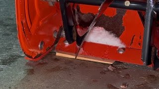 How to Adjust Skid Shoes on Ariens 624E Snowblower (Sliders)