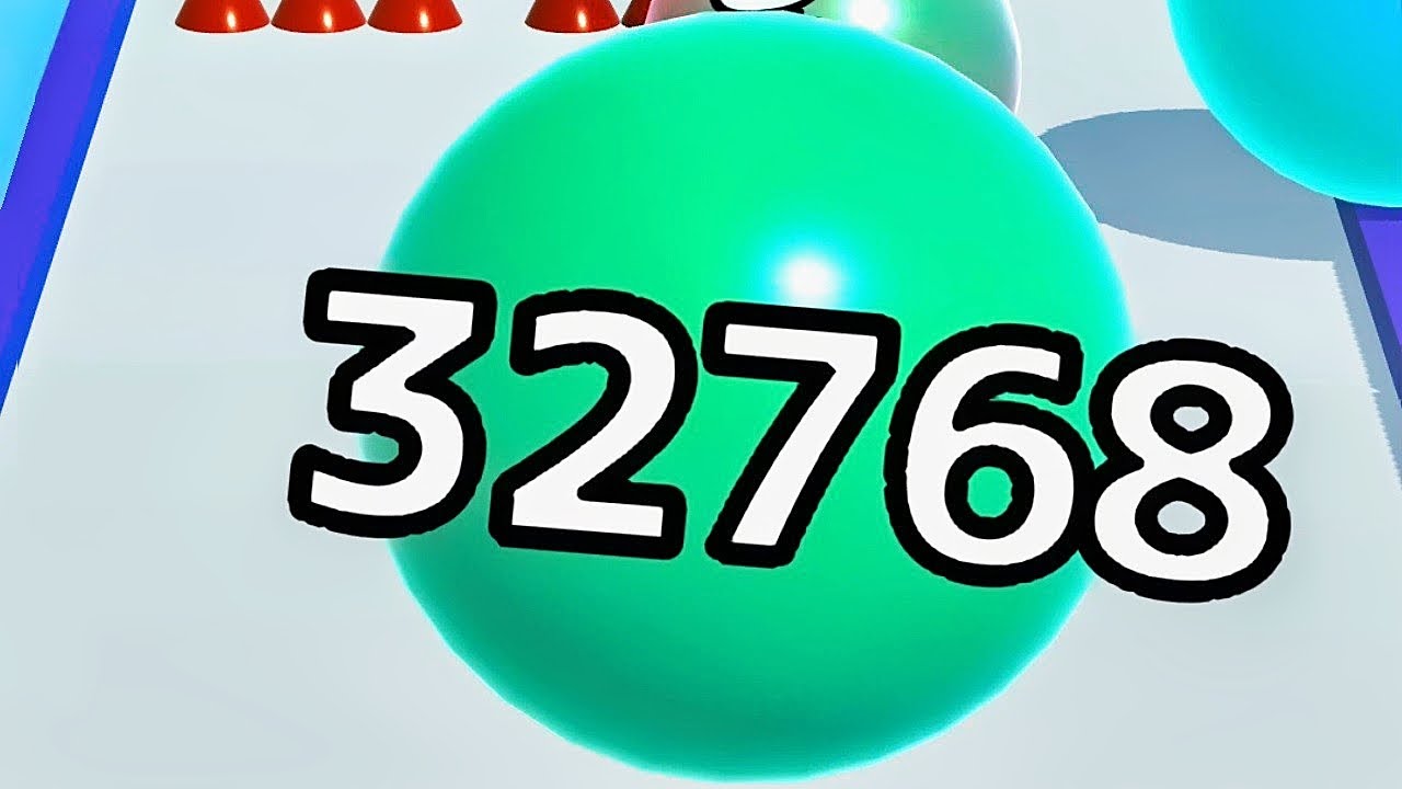 Ball Run Infinity Number Up To (128M, 256M, 512M, 1024M) ! All Levels ...