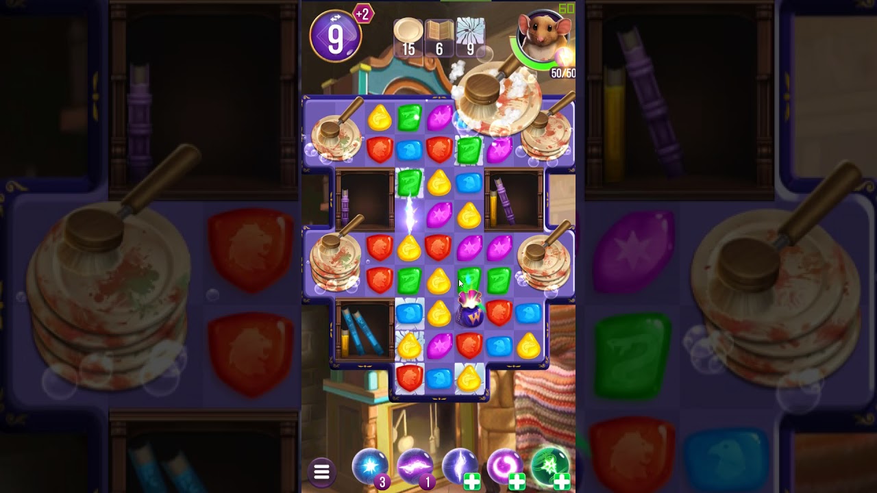 Harry Potter: Puzzles & Spells level 804 no boosters