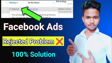 Facebook Ad set error 100% Problem solve| #facebookads #adserror #adreject