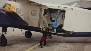 Head Up Head Down Exit with Kristian Moxnes at Skydive Spain
