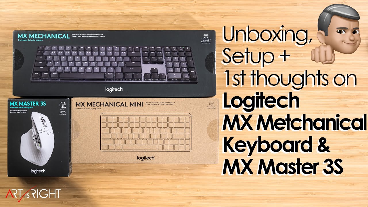 Unboxing, Setup & 1st Thoughts - Logitech MX Mechanical, MX