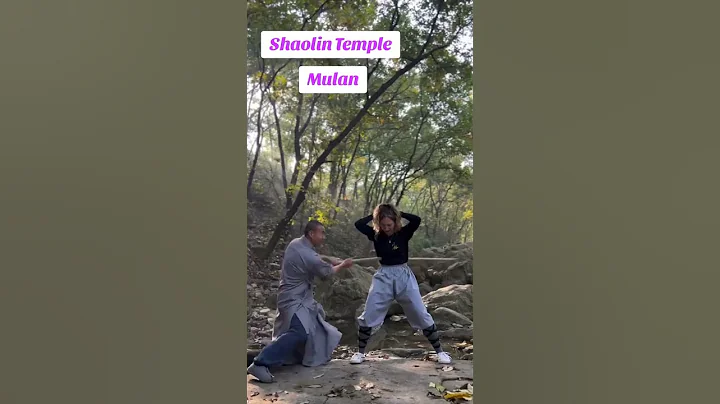 shaolin monk Training woman #woman #training #monk #shaolinkungfu #kungfu #shaolinmonk