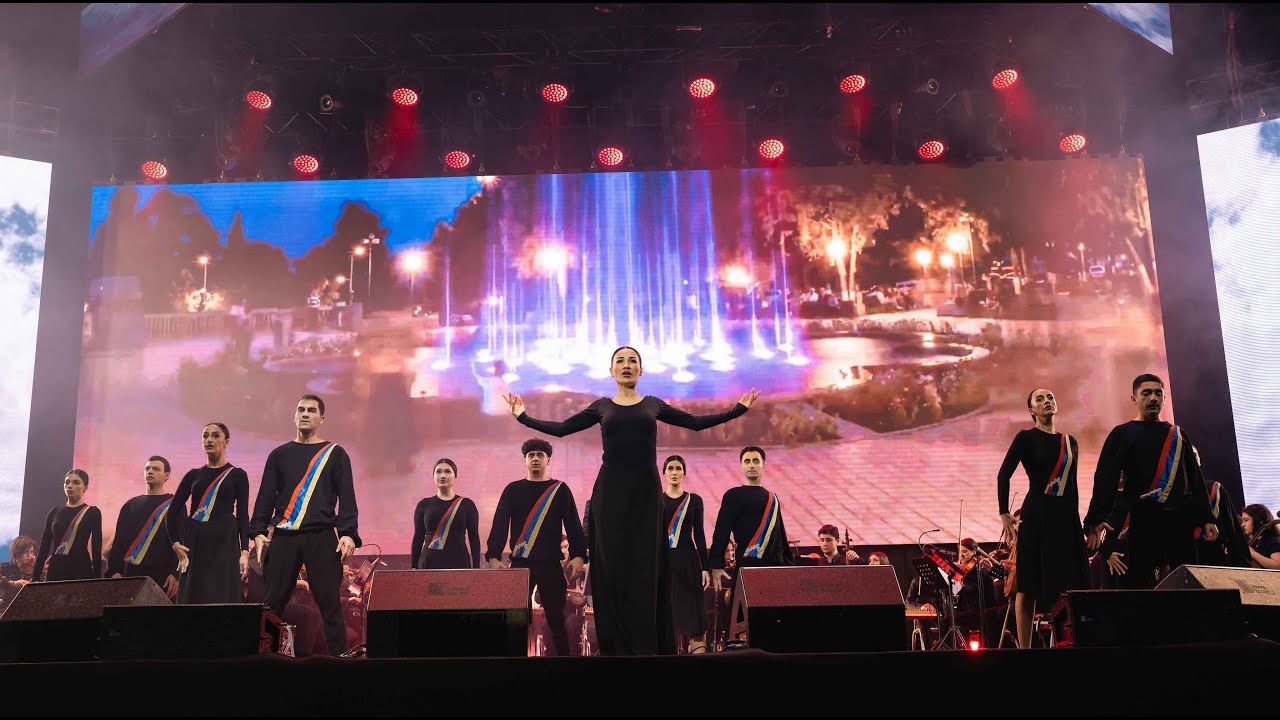 Արա Գևորգյան` «Արցախ». Արցախի ազգային նվագարանների նվագախմբ և Արցախի պարի պետական համույթ