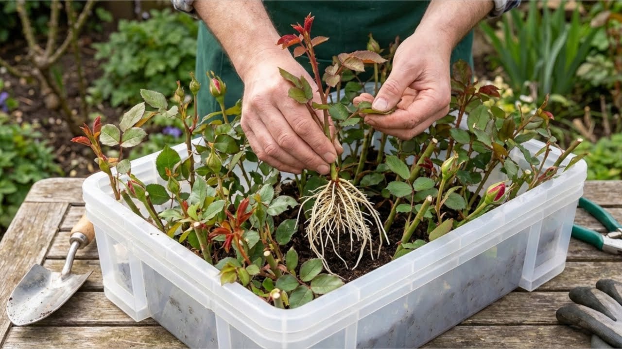 Improved Rose Propagation Method – Suitable for All Rose Varieties