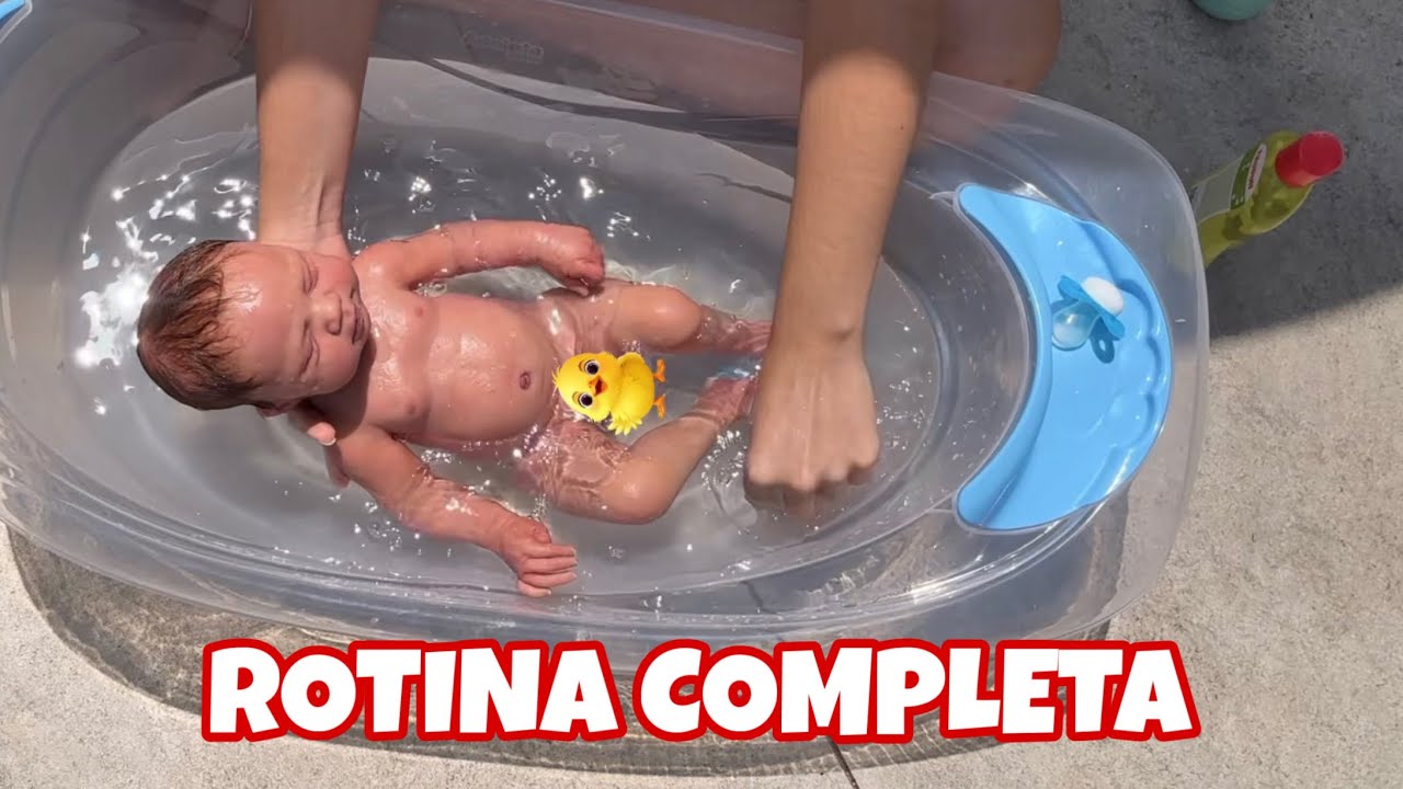Rotinão completo do meu bebê reborn de silicone sólido 🍼👶🏻 | Gabi reborn