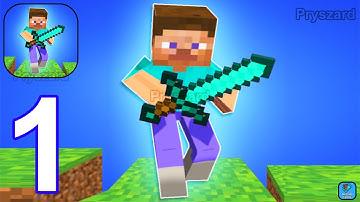 Shoot Craft - Gameplay Walkthrough Part 1 Tutorial Chapter 1-2 Minecraft Shooter (Android, iOS)