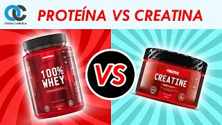 Proteína vs creatina  Cuál es mejor